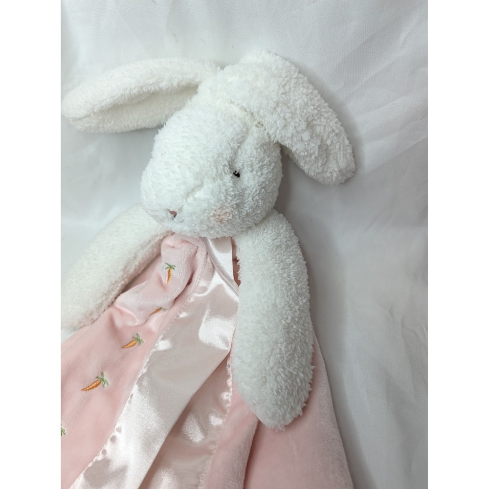 Bunnies by the Bay Pink Security Blanket Lovey Best Friends Indeed - Picture 3 of 5